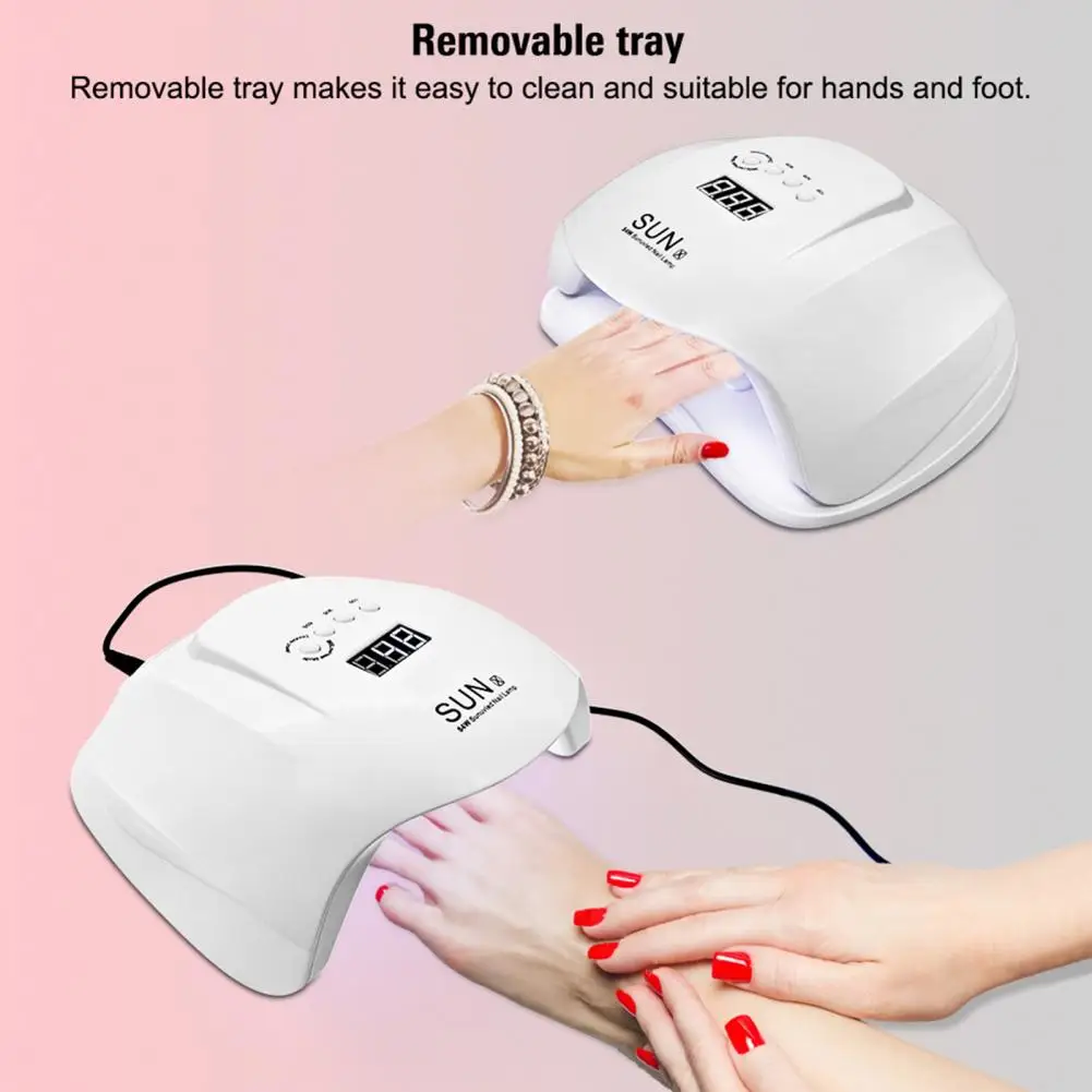 

Nail Dryer Practical Lightweight Wear-resistant Portable LED Nail Drying Machine Party Favor Beauty Nail Lamp Nail Light