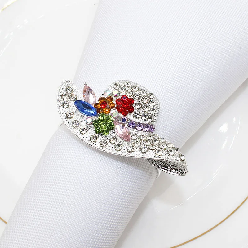 4 шт./партия кольца для салфеток и шляп