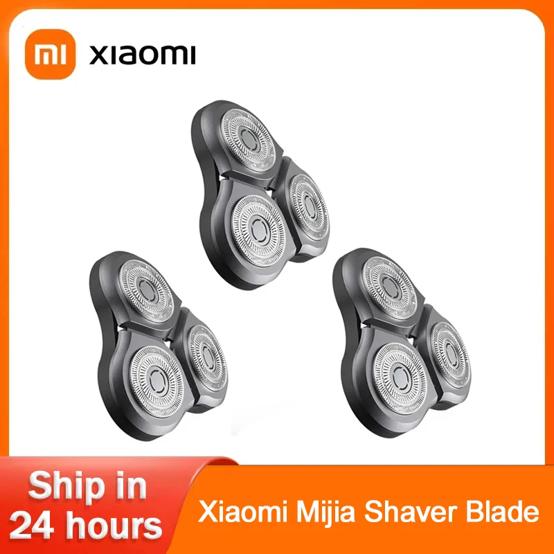 

2023 Xiaomi Electric Shaver Razor Head Dry Wet Shaving Machine Beard Trimmer Replacement Shaver Blade For Mijia S300 S500 S500C
