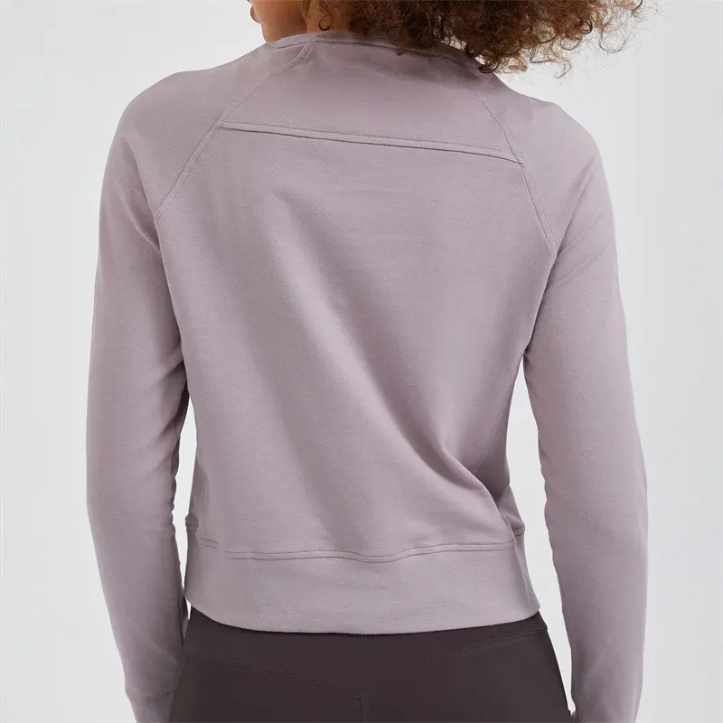 Nepoagym EQUALITY Loose Fit Basic Women Pullover Long Sleeves Soft Sweatshirt Casual Tops Running Athletic Workout Yoga Shirts