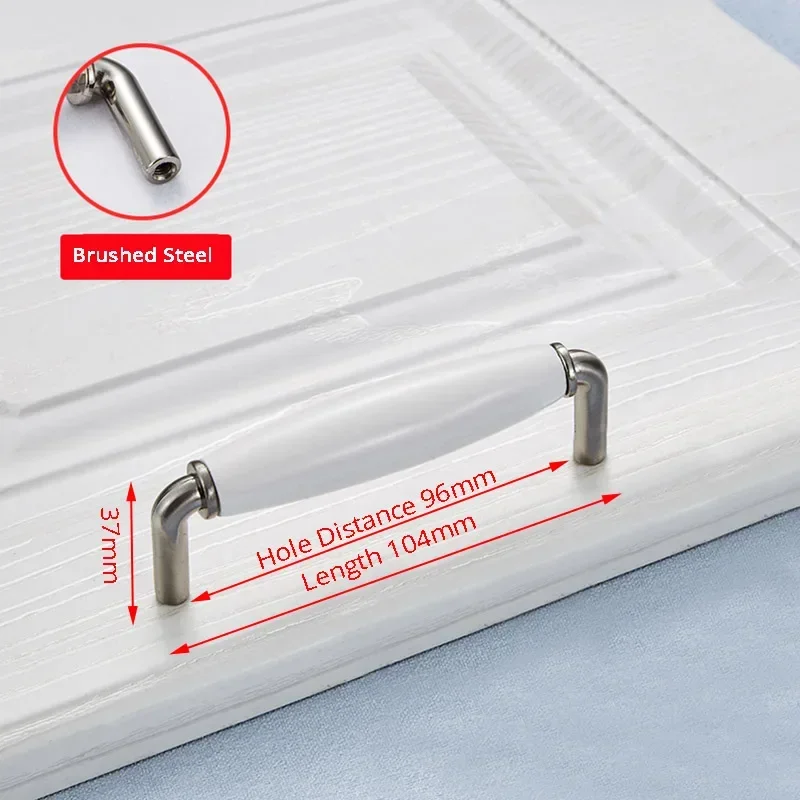 

Хромированные керамические ручки для шкафов