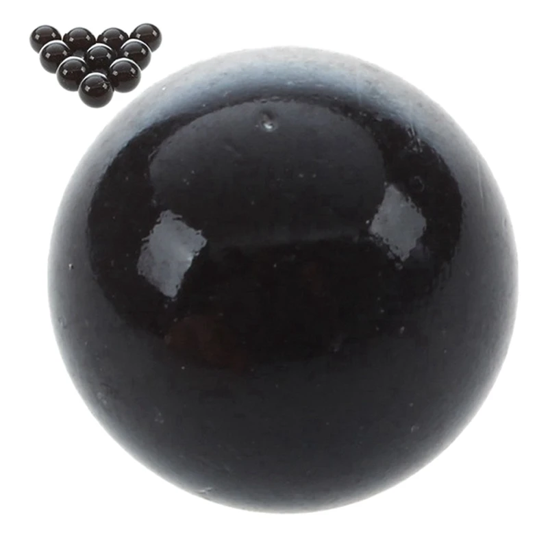 60 шт. 16 мм стеклянные шарики декоративные черно-белые