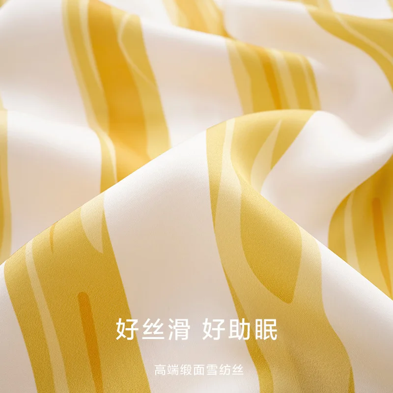 Spring and Summer Pajama for Women's Four Seasons Oil Painting Long-sleeved Trousers Home Service Suit Casual and Soft Sleepwear