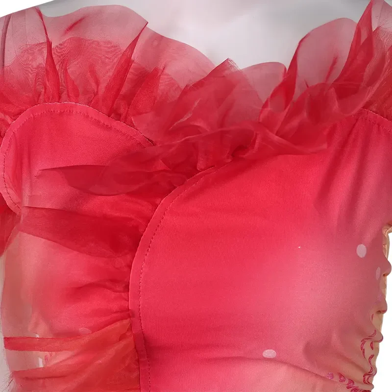 FC62024 Костюм Wiked из фильма Маскировка Глинда Косплей Фэнтези Танцевальная