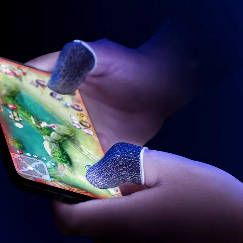 

Finger Cover Breathable Game Controller Finger Sleeve For Pubg Sweat Proof Non-Scratch Touch Screen Gaming Thumb Gloves
