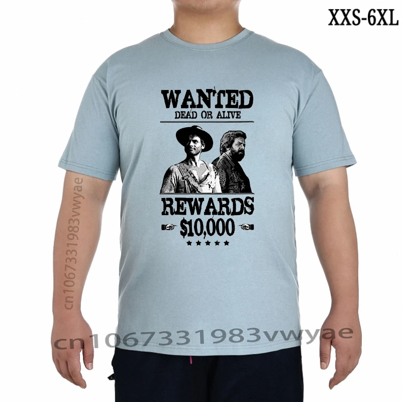 

Футболка с заказом, Уомо Донна ребенок Спенсер Теренс Хилл, Западный культ, ТВ, новинка 2023, Мужская футболка, летняя стильная повседневная фу...