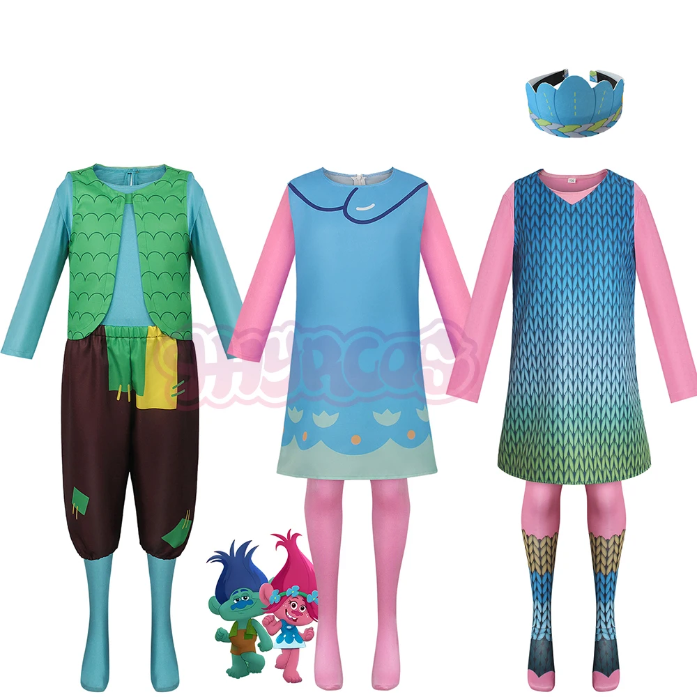 Костюм ветки аниме для мальчиков костюм девочек тролли мак косплей на Хэллоуин