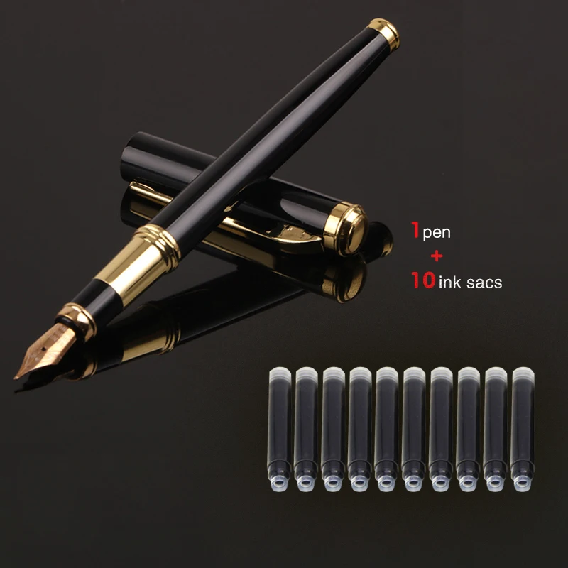 

Металлическая перьевая ручка набор с гравировкой