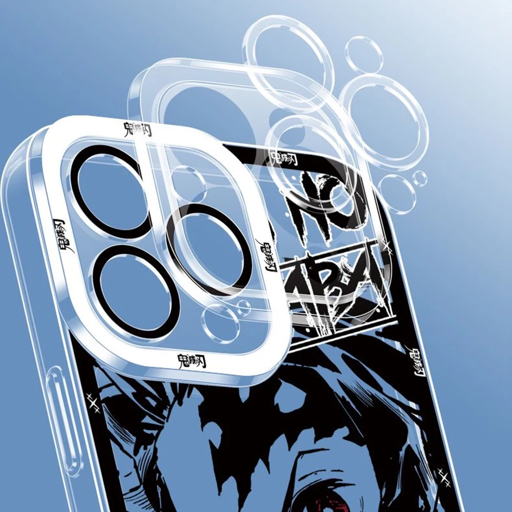 Cool Anime Demon Slayer Phone Case For Tecno Spark Go 30C 10 Camon 30 20 19 Pova 6 5 4 Pro itel S23 A70 4G 5G Clear TPU Cover