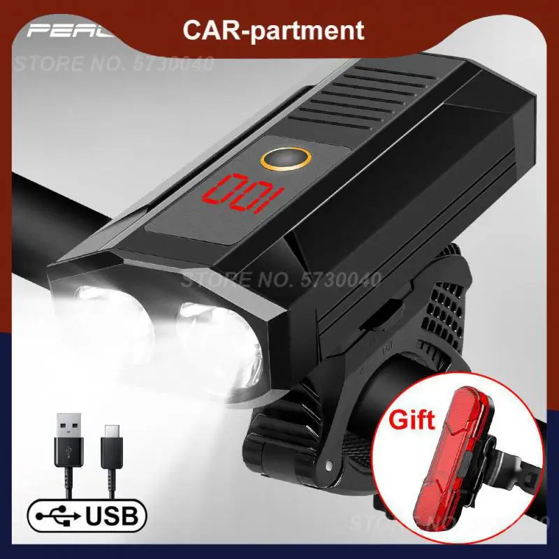 

Фонарь передний для горного велосипеда, с зарядкой от USB