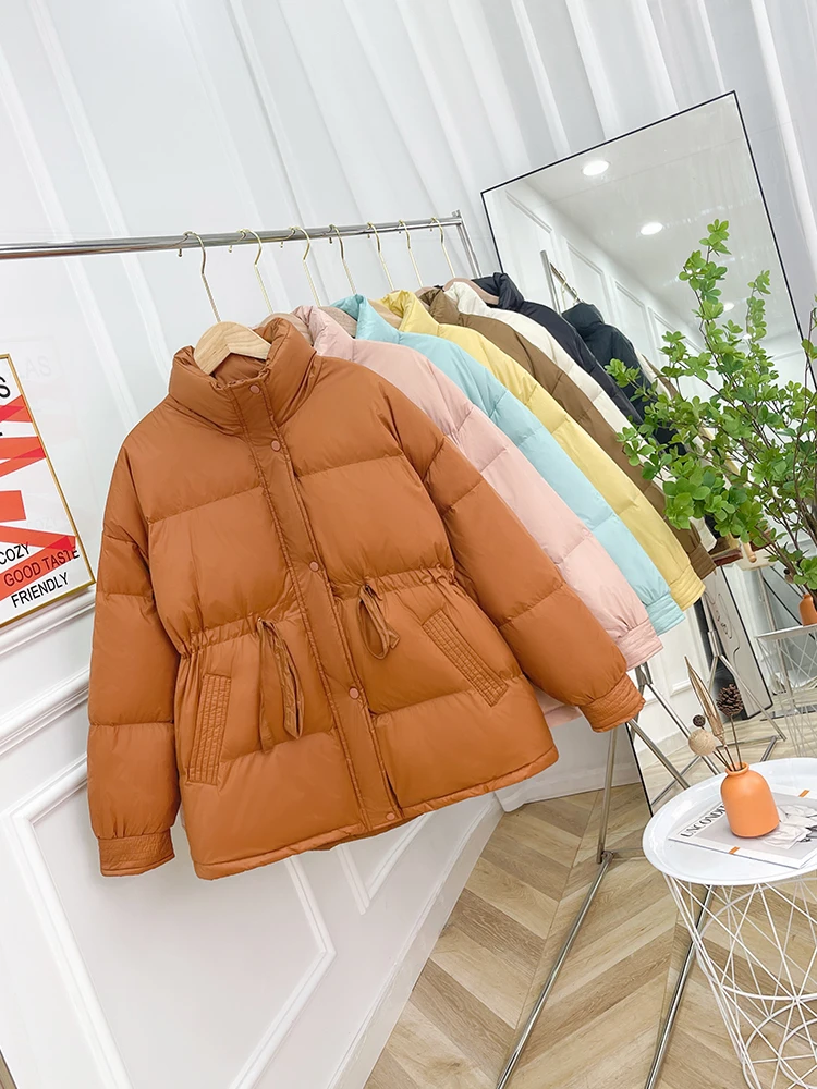 New Women Down Jacket Casual Style Autumn Winter Coats And Parkas Female Outwear