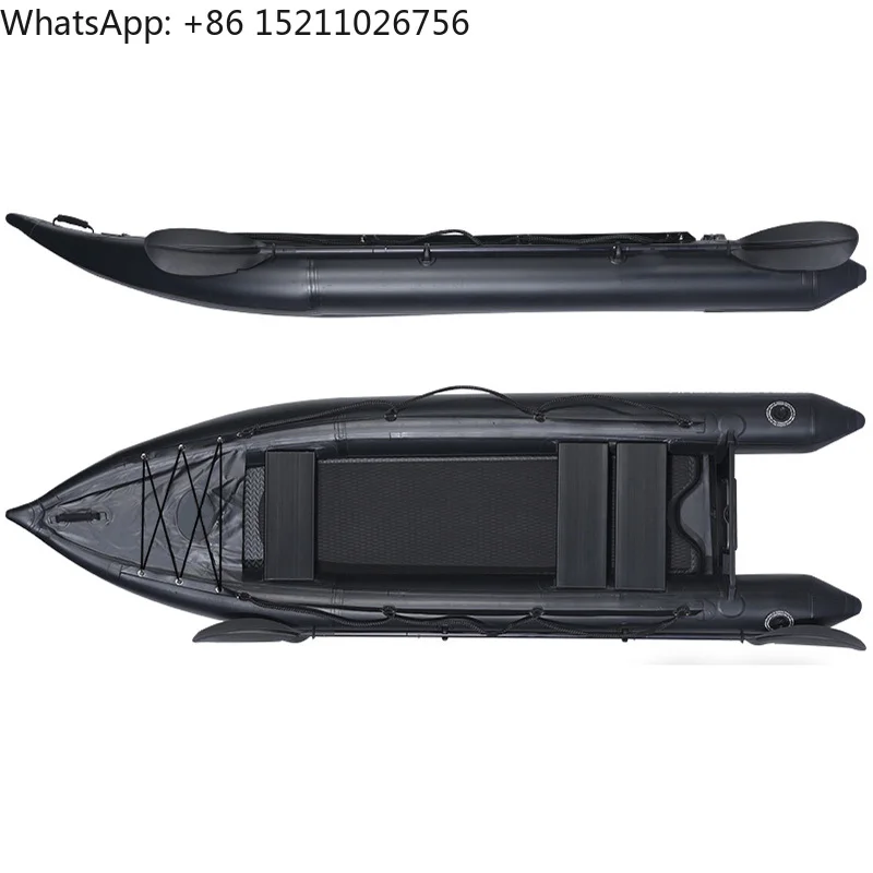 Фото Kaboat (Каяк и Boat Hybrid) 330см Черный Airdeck Floor №1