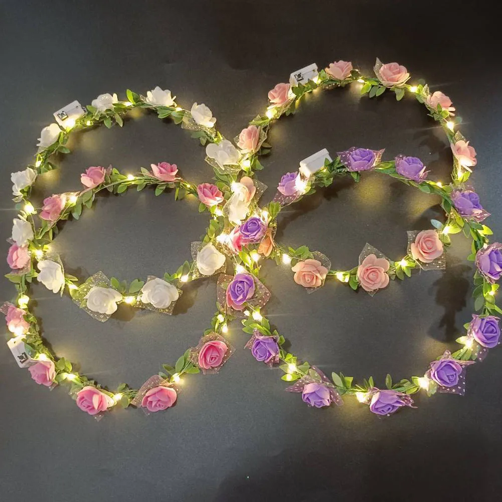 

Женский светящийся повязка на голову со светодиодной подсветильник кой, 1 шт.