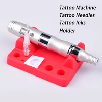 silicone tattoo tool holder microblading pigment ink cup tattoo pen stand makeup tattoo accessories permanent makeup tool