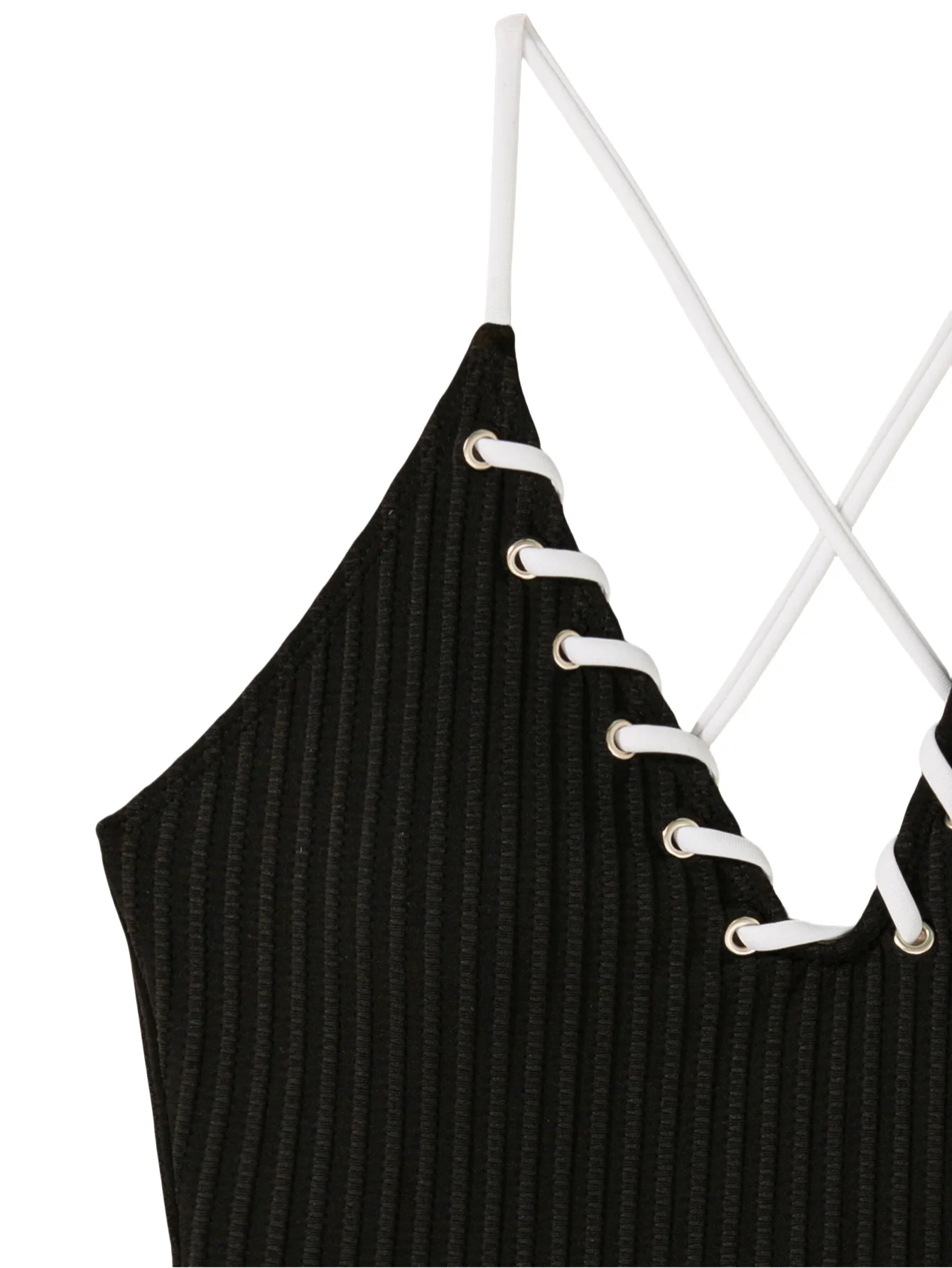 Женский цельный купальник NameIsNotDefined черный