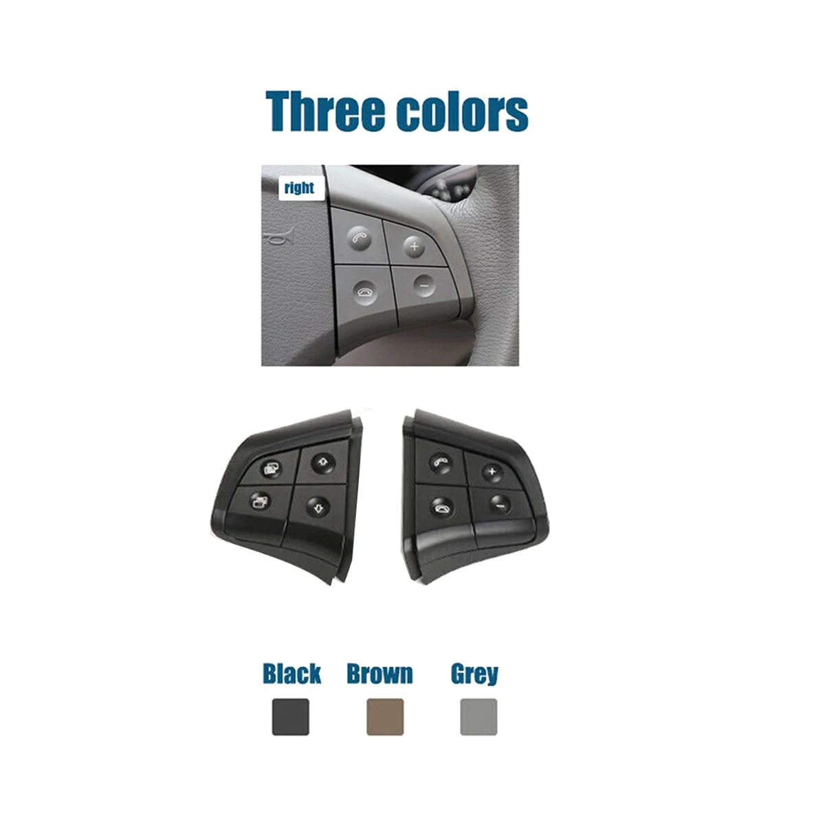 Переключатель рулевого колеса многофункциональный переключатель серого цвета