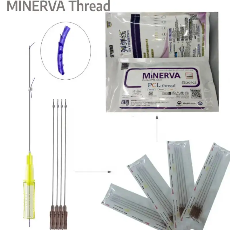 

MINERVA pdo thread 4d 6d cog molding fish bone thread