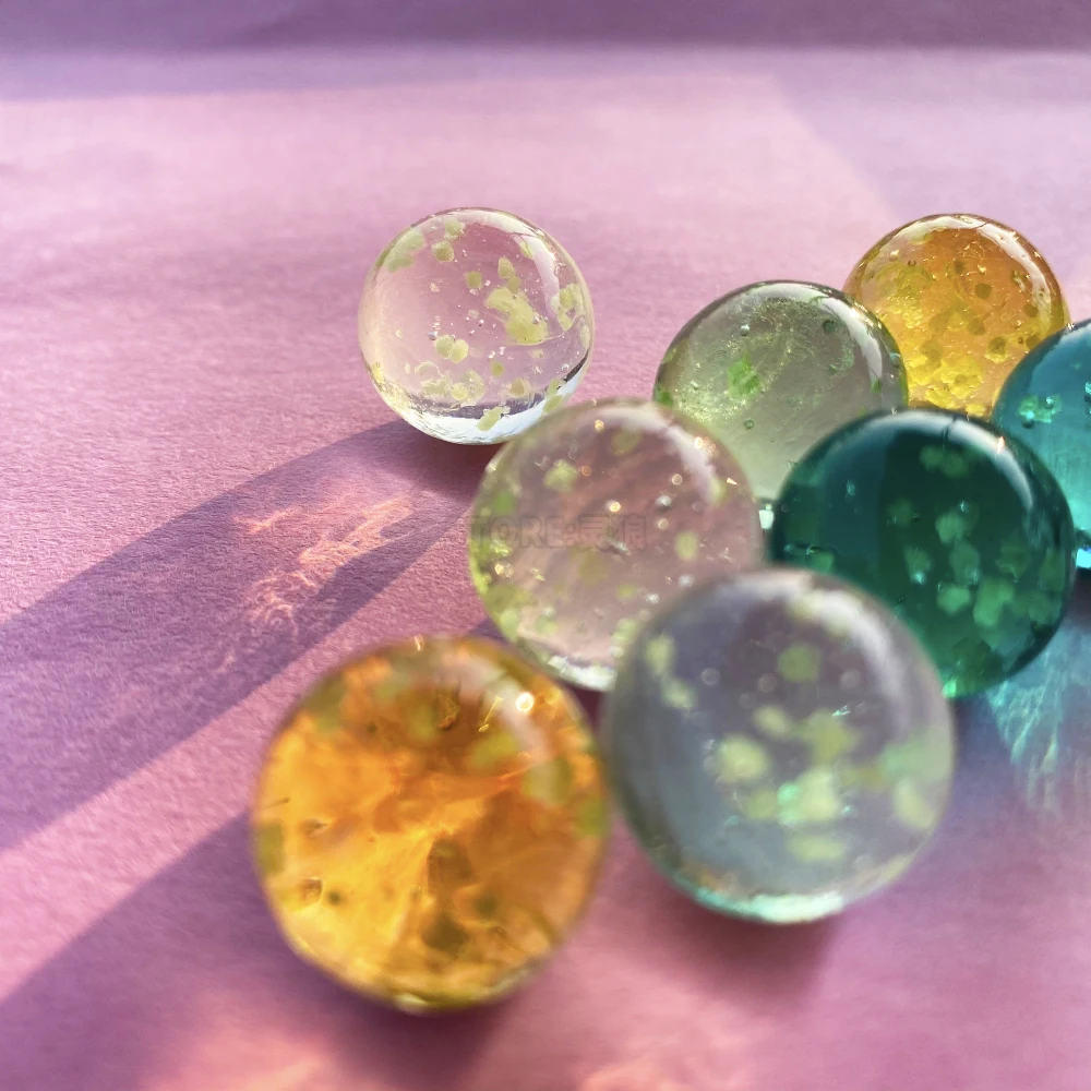 _ 16 мм стеклянные Мраморные Шарики светящиеся мячи китайские шарики пинбол
