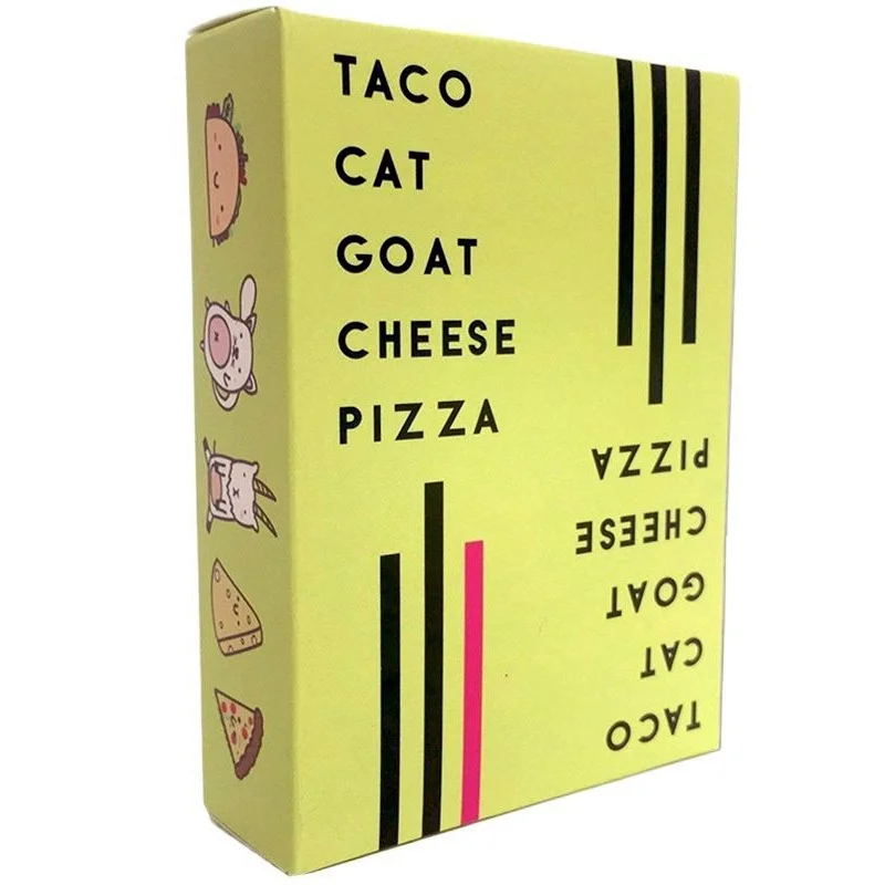 

Taco cat goat cheese pizza English Multiplayer game Tarot card Friends Party Prophecy Divination board Amusing Games Gift