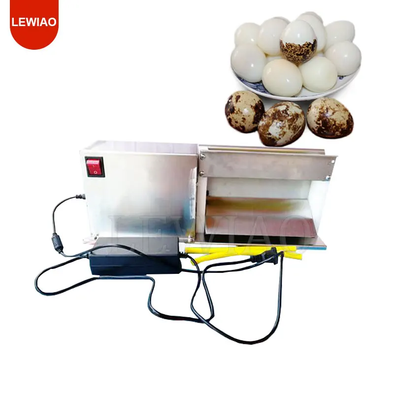 

Easy Operation Poached Bird Egg Peeling Machine Egg Shell Remove Maker
