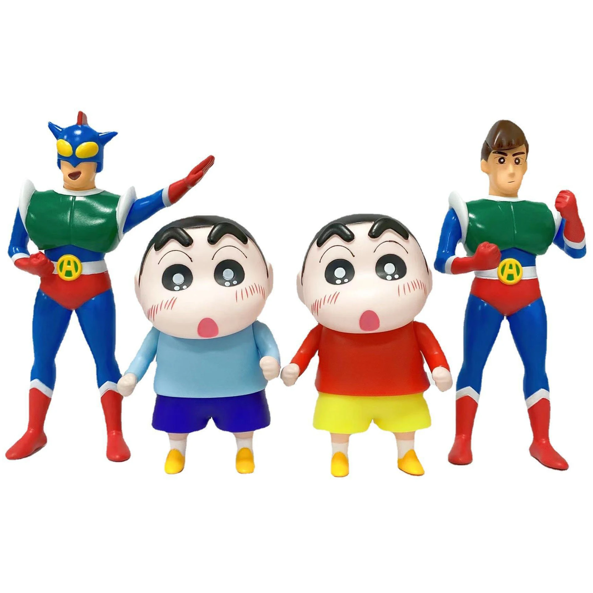 

Аниме фигурки Crayon Shin-chan, динозавр, монстр, сиримарудаши, экшн-Камен, шиннокэ нохара, ПВХ фигурка, Коллекционная модель, игрушки