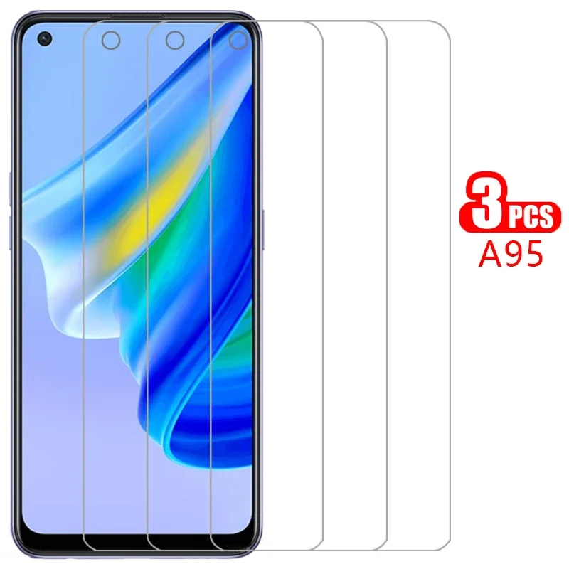 Защитное закаленное стекло для oppo a95 5g защитная пленка экрана oppoa95 95a 6 43 opp opo op appo