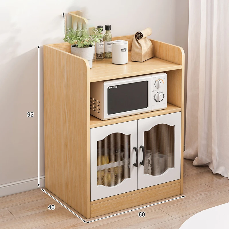 Кухонный остров буфет мебель роскошный Органайзер деревянная полная витрина