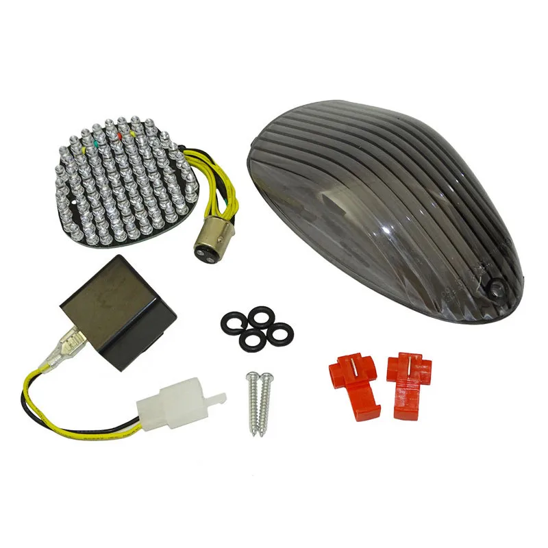 

Задний стоп-сигнал, поворотники, встроенный СВЕТОДИОДНЫЙ фонарь для Kawasaki Vulcan 900 Classic LT Custom 2006 2007 2008-2014 E-Mark