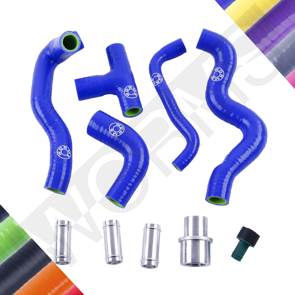 

Для 2001-2003 Audi A3 1999-2005 VW Bora Jetta Golf Mk4 1,8 T AUQ AUM силиконовый комплект шлангов для клапана