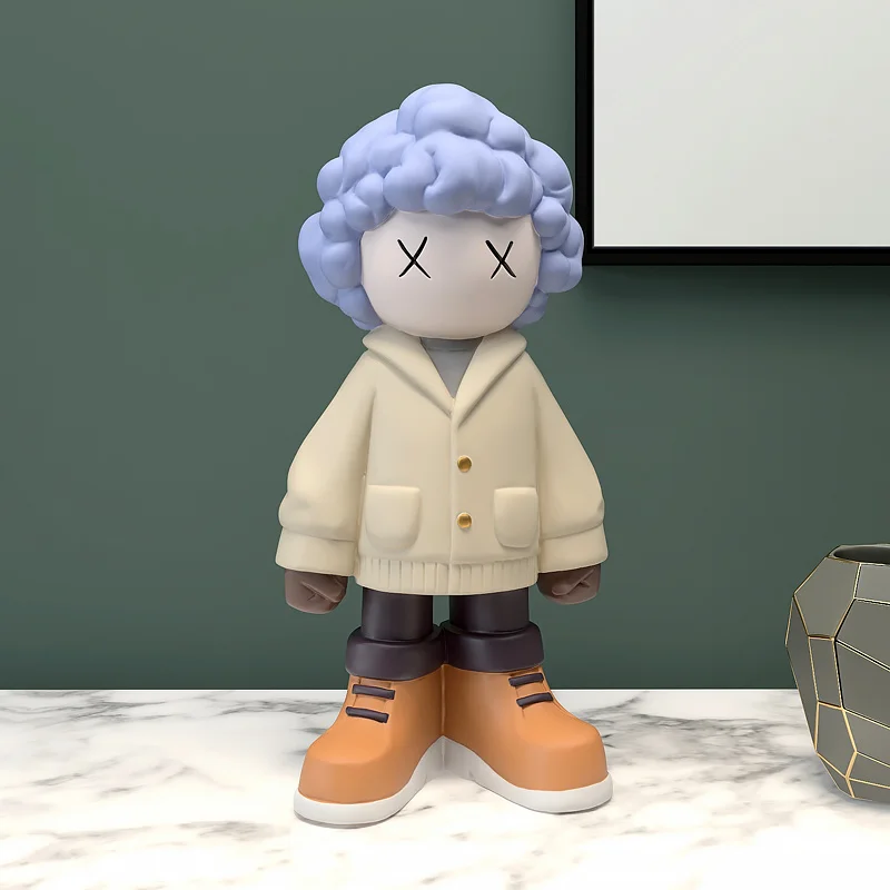 

Модная Современная фигурка, домашний декор, статуя из ФАП, ремесла, скульптура, настольные украшения, аксессуары для детской комнаты, подаро...