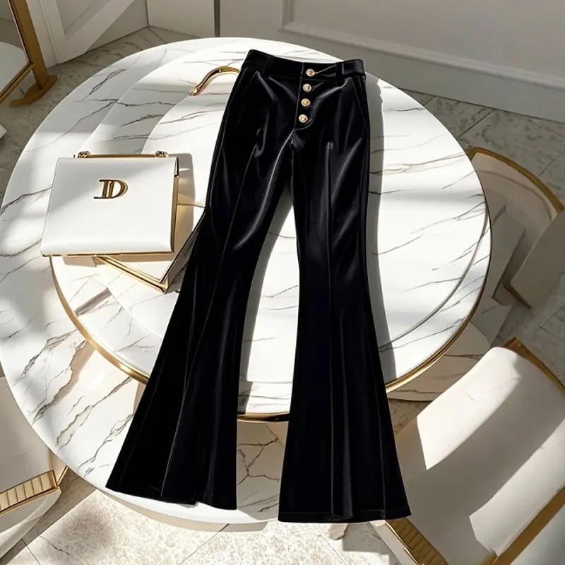 Женские вельветовые брюки