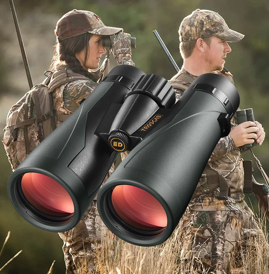 

Бинокль с линзами ED 10x50/12x50, наполненный азотом водонепроницаемый мощный телескоп с супер многослойным покрытием, степень защиты IPX7