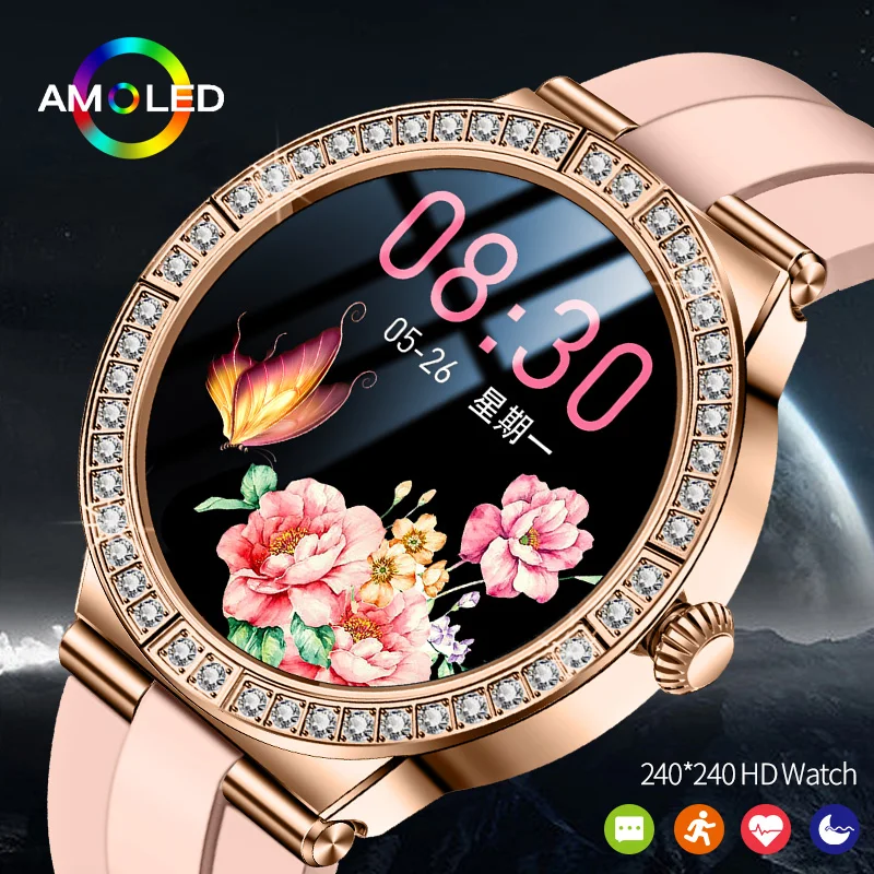 

Смарт-часы LIGE женские водонепроницаемые, IP68, IP68