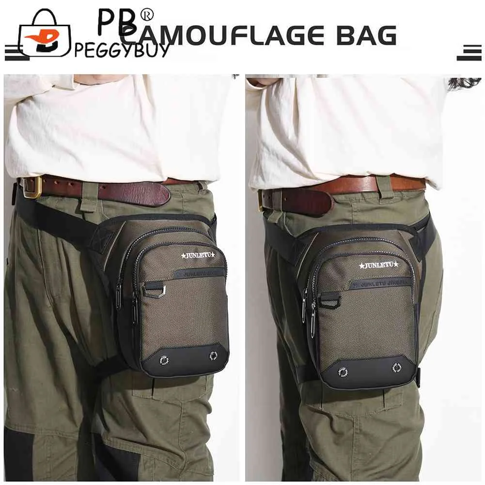 

Waterproof Waist Leg Bag Men Motorcycle Cycling Riding Mobile Phone Purse Leggings Thigh Bag Belt Fanny Pack Bags for Men