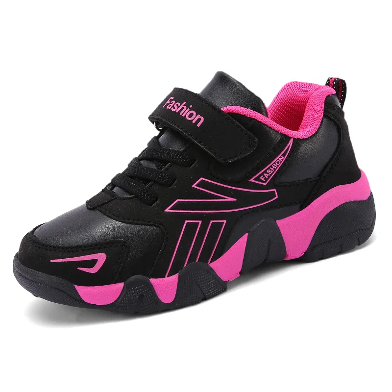 Sport Kids Sneakers Girls Casual Shoes for Children Sneakers Girls Shoes Leather Anti-slippery Fashion Tenis Infantil Menino
