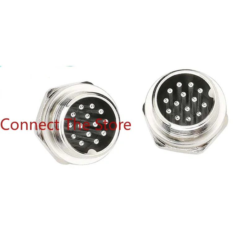 

2PCS GX20-14-core M20-14P Aviation Plug DC Connector Supplied By The Manufacturer