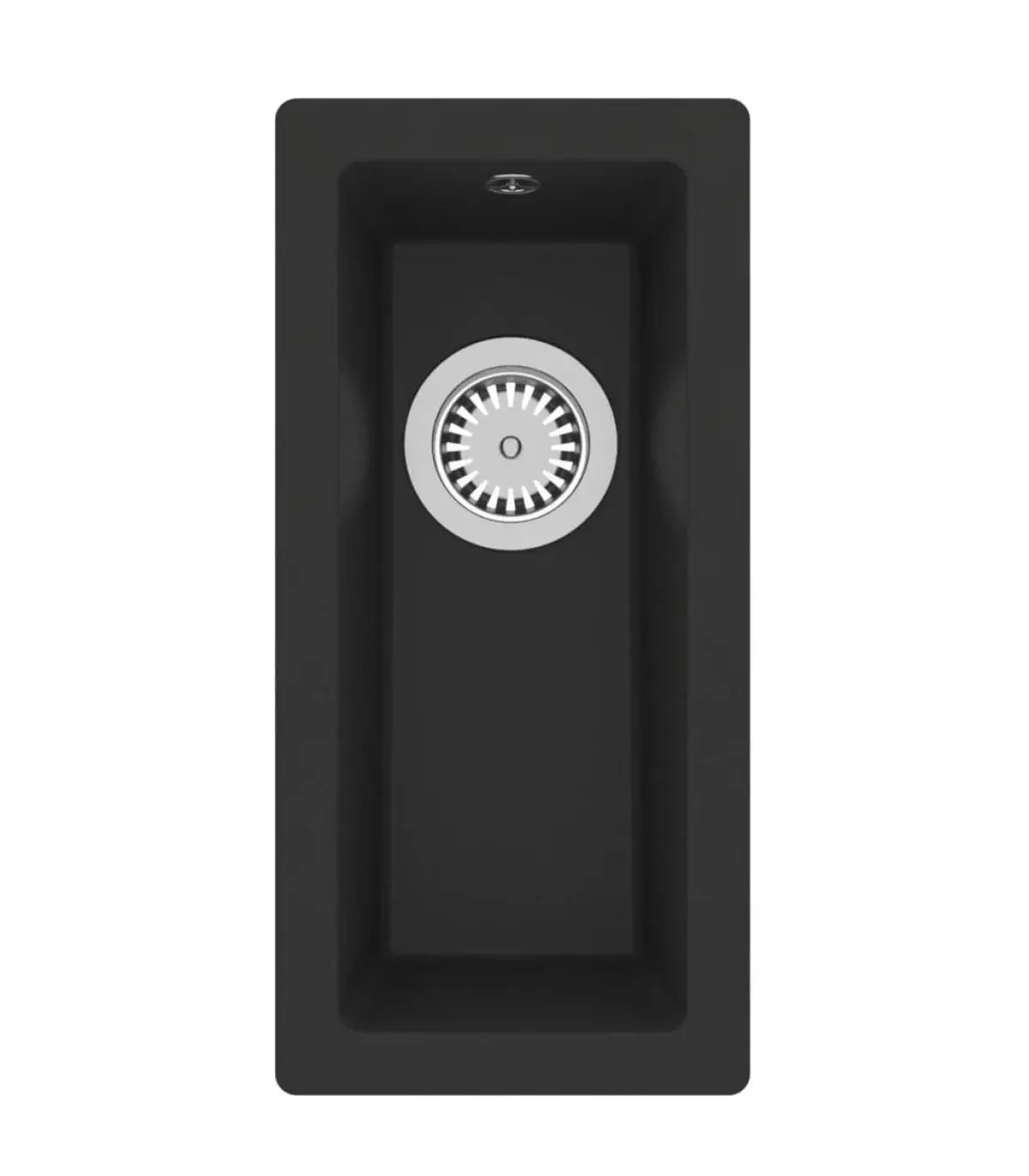 Black granite overflow kitchen sink | Обустройство дома