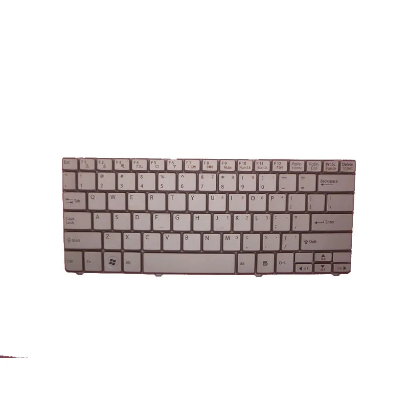 Laptop Keyboard For Gigabyte Q1105 Q1105M United States US Silver Frame