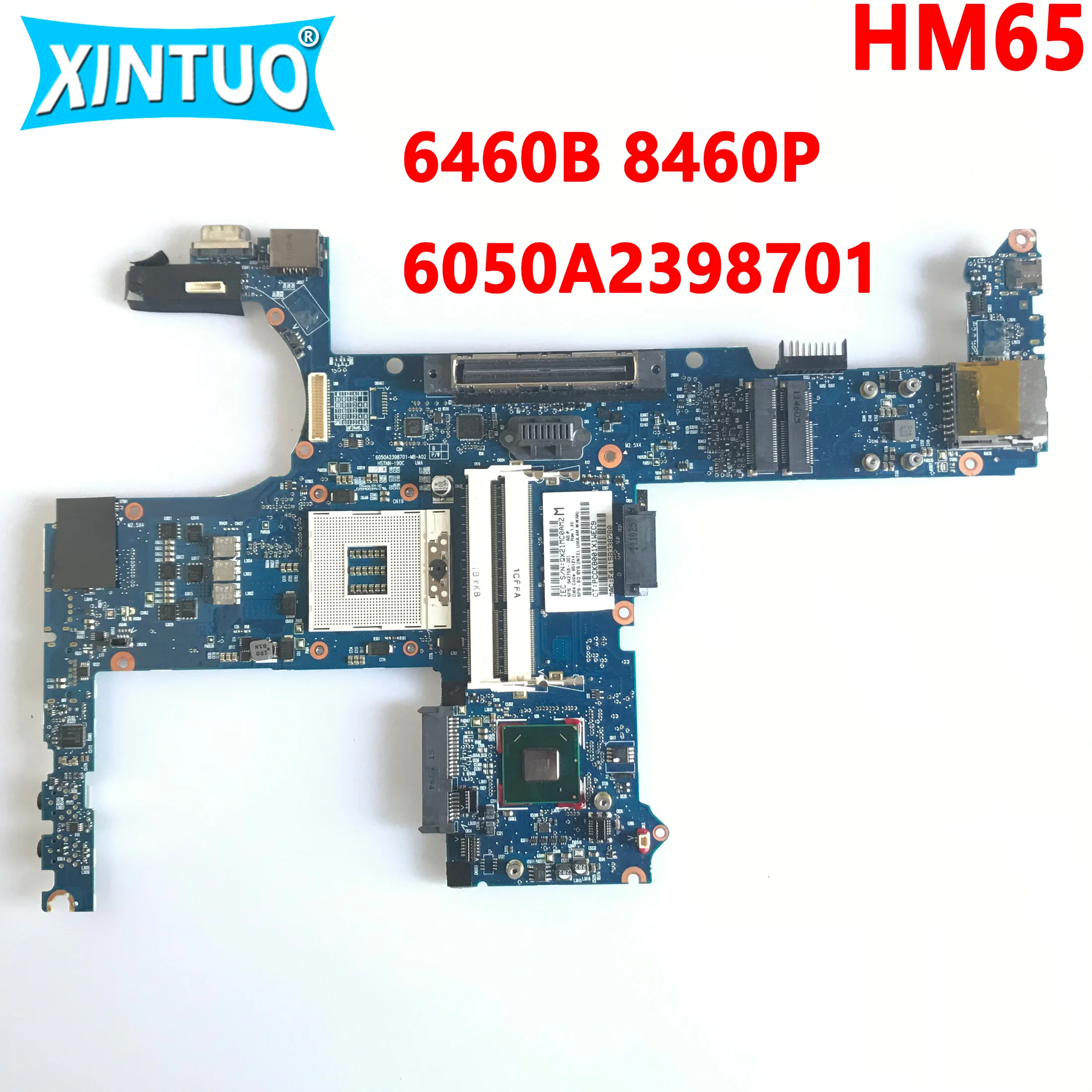 642756-001 642754-001 Motherboard for HP EliteBook 6460B 8460P Laptop Motherboard 6050A2398701 HM65 DDR3 100% Test Work