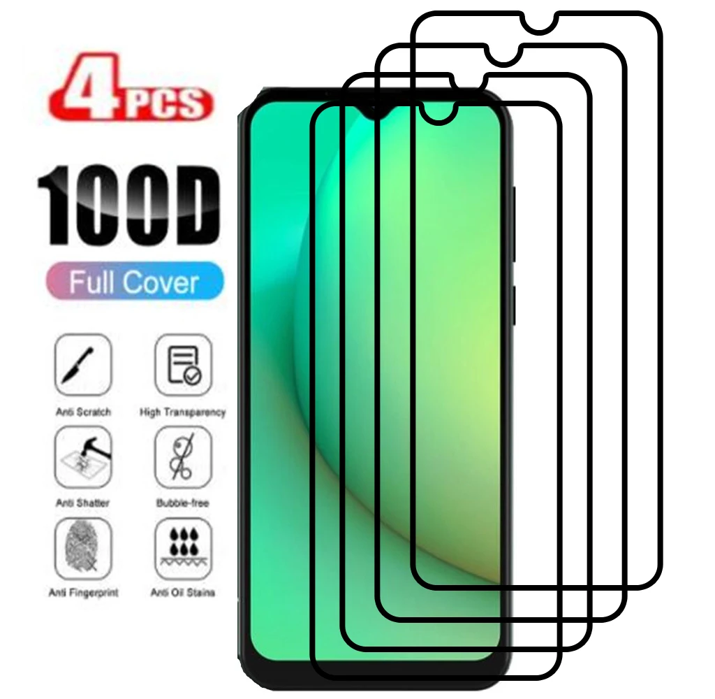 

4PCS Full Cover For FiGi Note 1 Pro Tempered Glass On For FiGi Note 1 Lite Protective Phone Screen Protectors Film