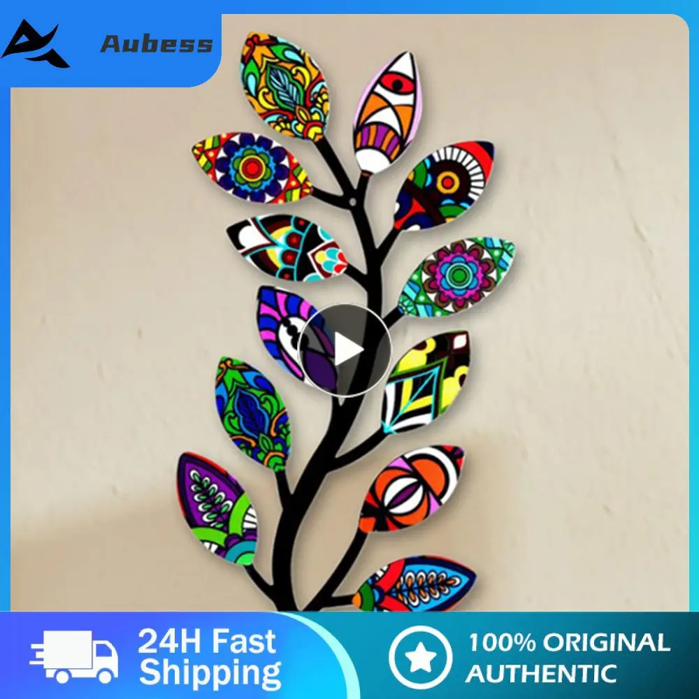 

Patio Art Ornament Wall Decoration Metal Tree Window Artwork Hanging Decorative Branches Wall Decor