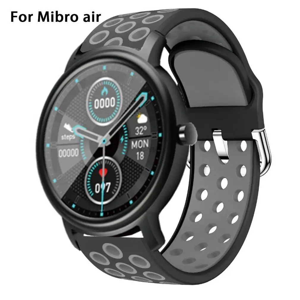 

22mm WatchBand Strap For Xiaomi Haylou solar LS05 Smart Watch Soft Silicone Replacement straps Correa Bracelet Accessories New