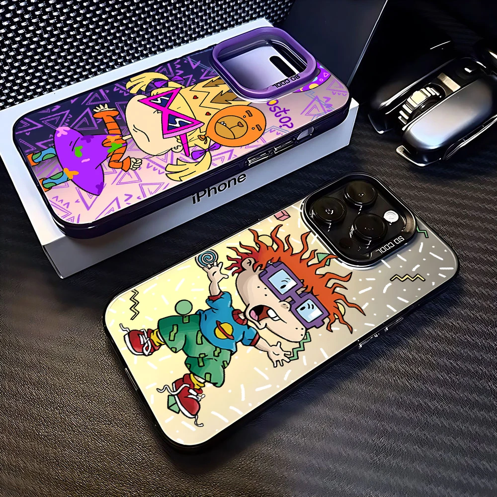 Чехол Cartoon Funny R-Rugrats для Samsung Galaxy A16 A06 A35 A55 A25 A05S A15 A54 A34 A24 A14 A05 A04 4G 5G матовая задняя