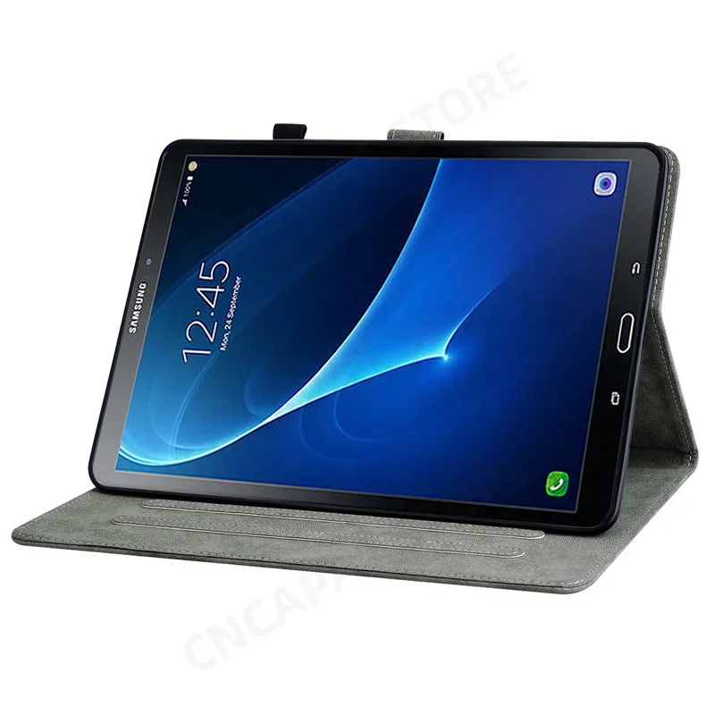 Симпатичный тисненый чехол с тигром чехол-накладка из ТПУ для Samsung Galaxy Tab A6 10 1 2016