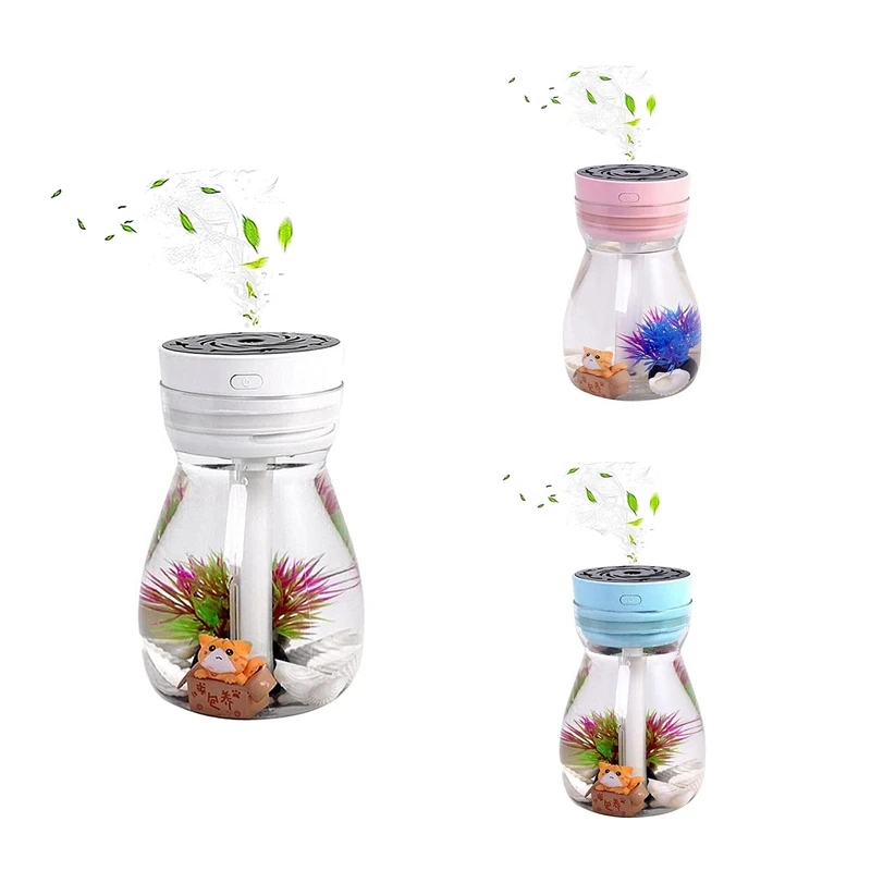 

Micro-Landscape Humidifiers, Mini Humidifier,Air Humidifier,Cool Mist Humidifiers For Car Bedroom Office Desk