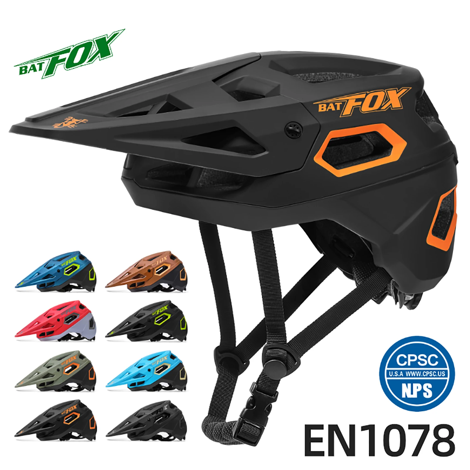 BATFOX-casco ultraligero de ciclismo para hombre y mujer, capacete para ciclismo de...