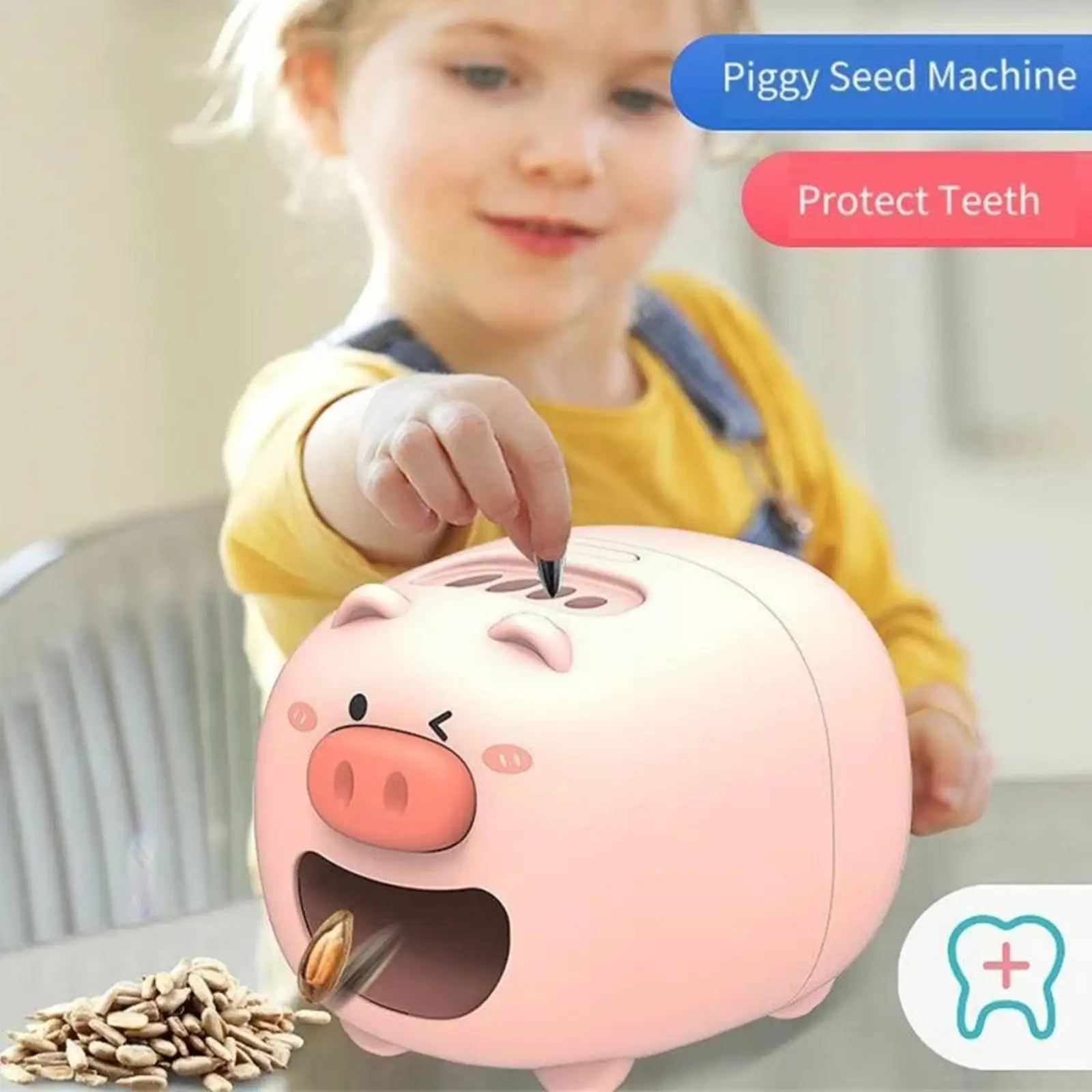 

Electric Sunflower Seed Cleaning Machine Cute Kids Seeds Opener Melon Tools Seed Children Peeling Kitchen Automatic Peeler L6d1
