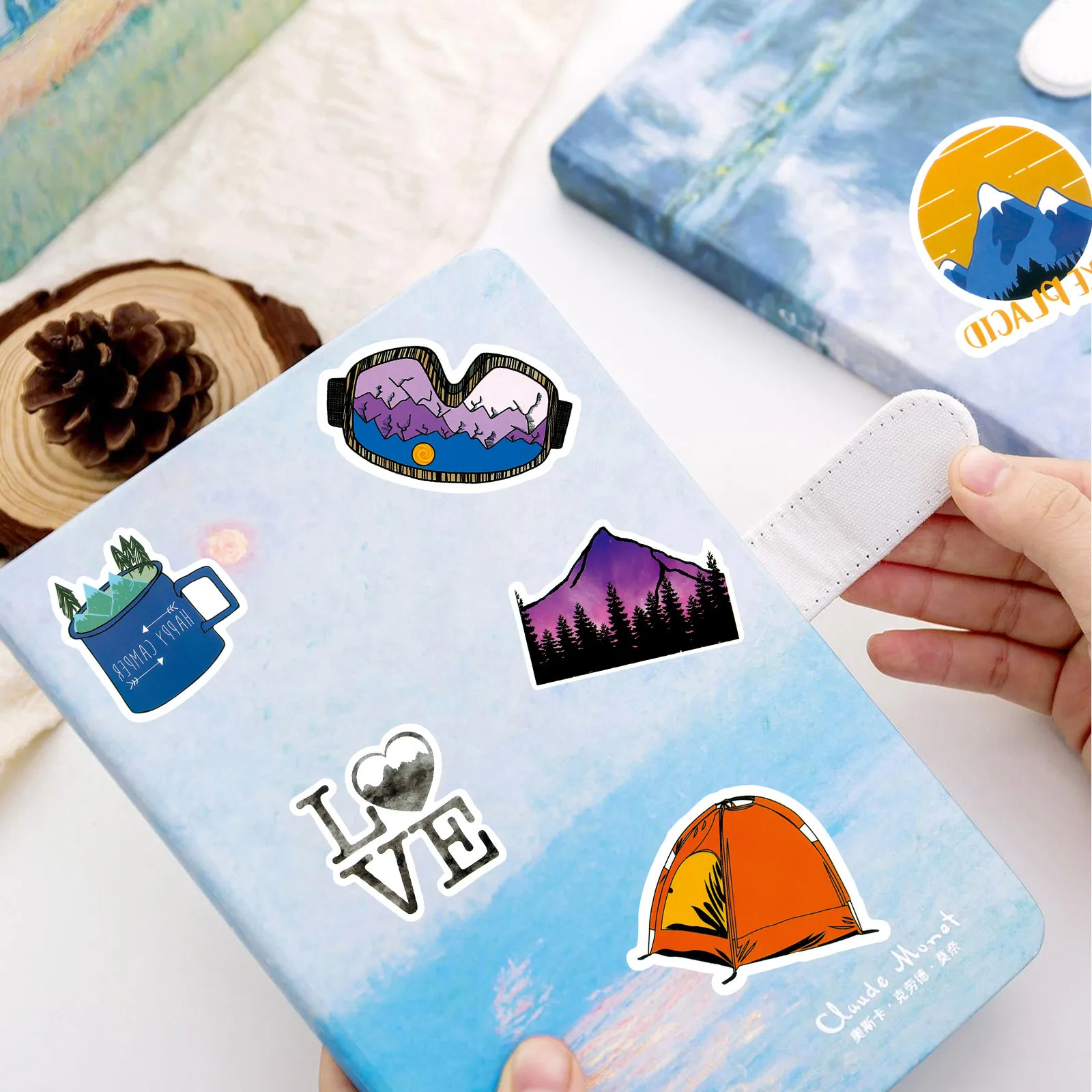 Стикеры для телефонов ноутбуков чемоданов велосипедов 10/50 шт. |