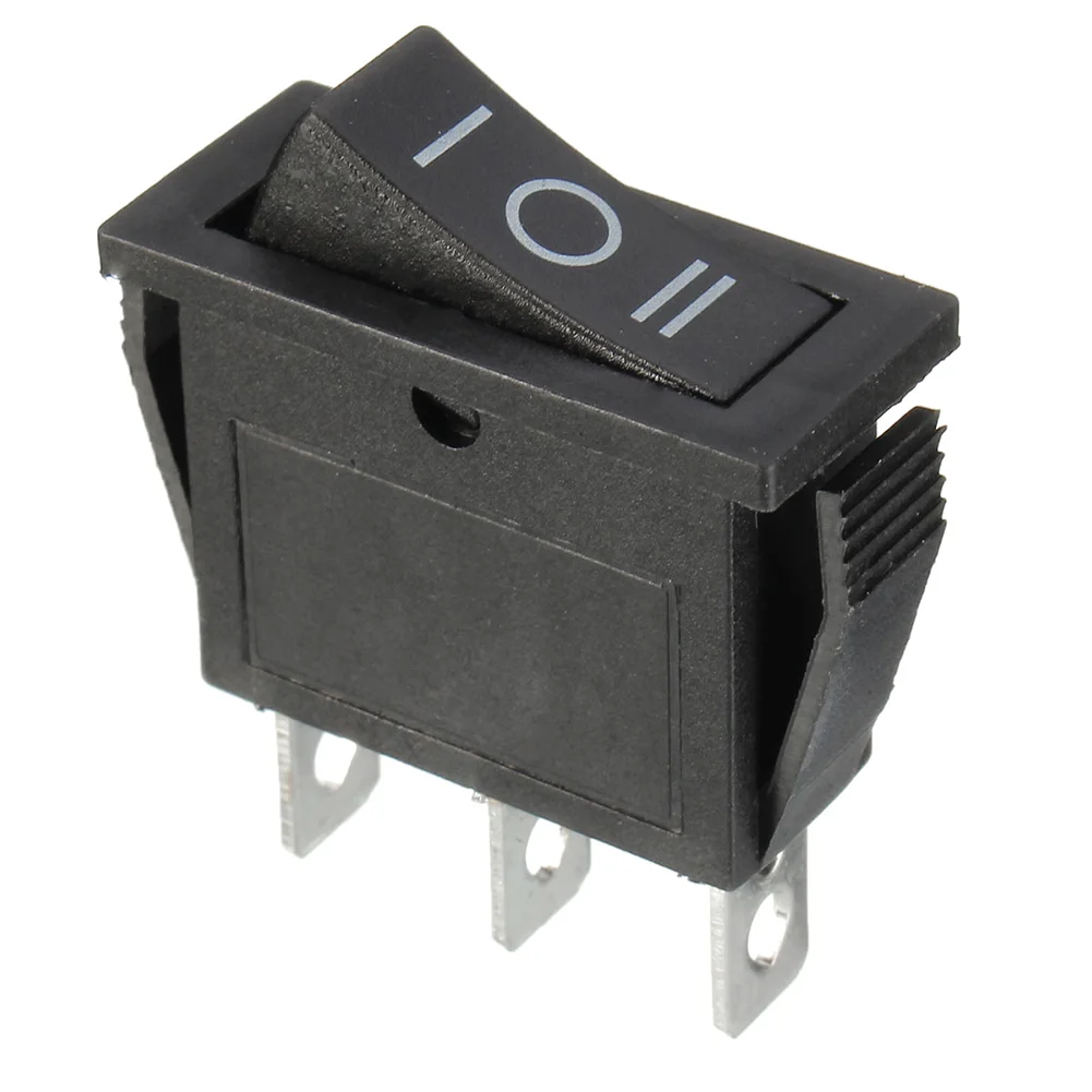 

10pcs On-Off-On Rectangle Rocker Switch Set 3 Position SPDT For Car Dash Boat 12V 250VAC KCD3-101/3P Rocker Switches