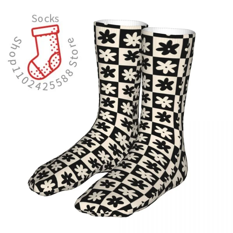 

Модные носки мужские женские повседневные носки в стиле ретро с цветочным принтом eckeoard высококачественные чулки универсальные всесезонны...
